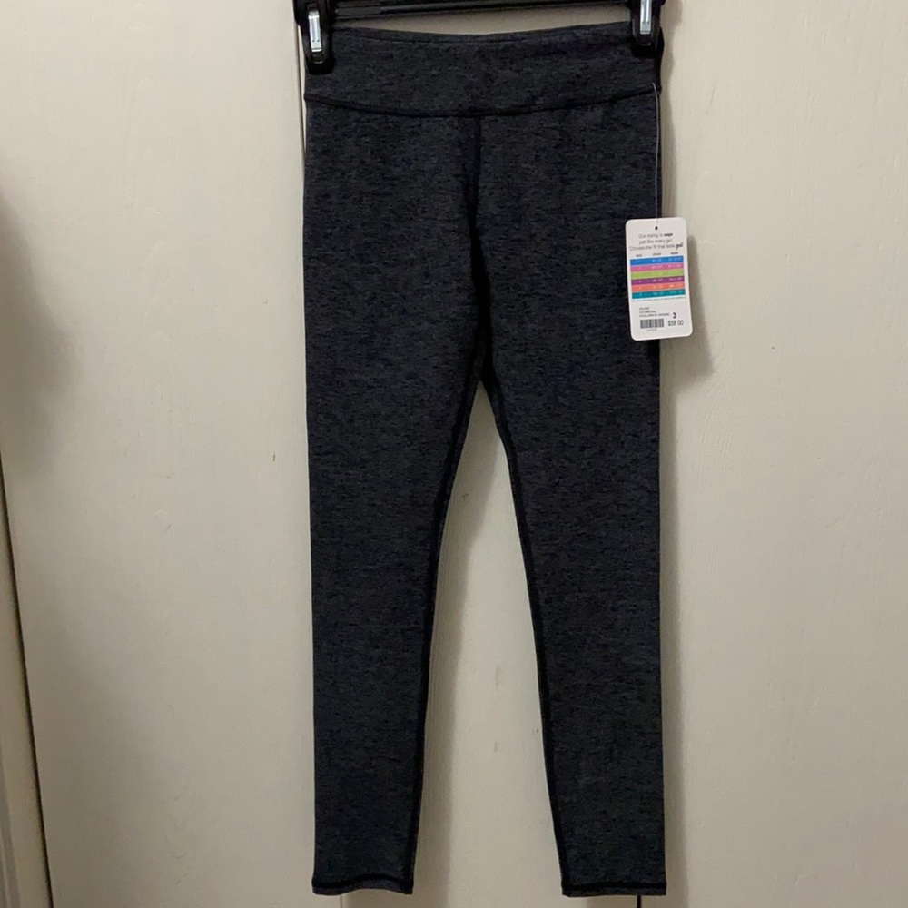 Triple Flip Charcoal Exercise Leggings
